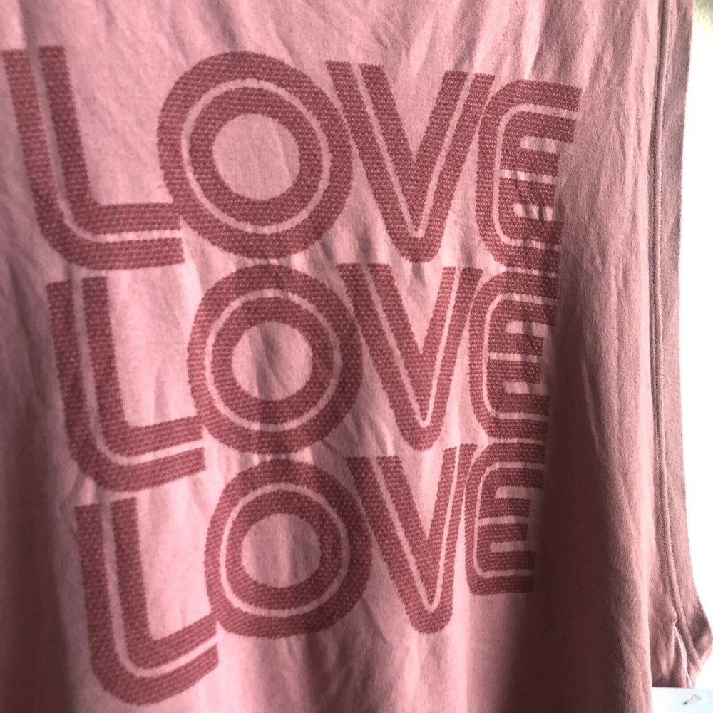 Spiritual Gangster Active Flow Top LOVE LOVE LOVE - Picture 3 of 6